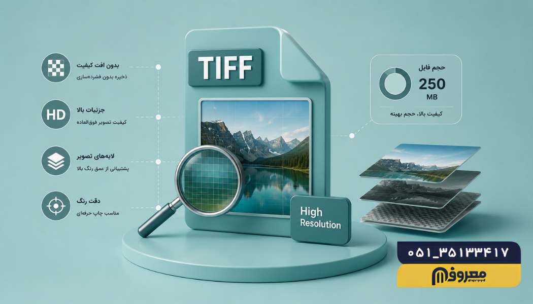 TIFF؛ بدون افت کیفیت مخصوص تصاویر حجیم